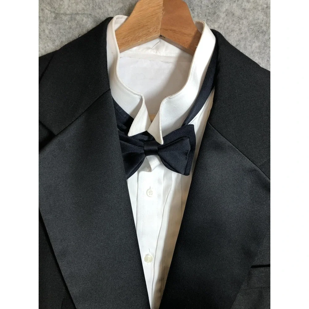 Carlo Rosati Tuxedo Jacket Mens 40 Black Wool One Button Formal Event Classic